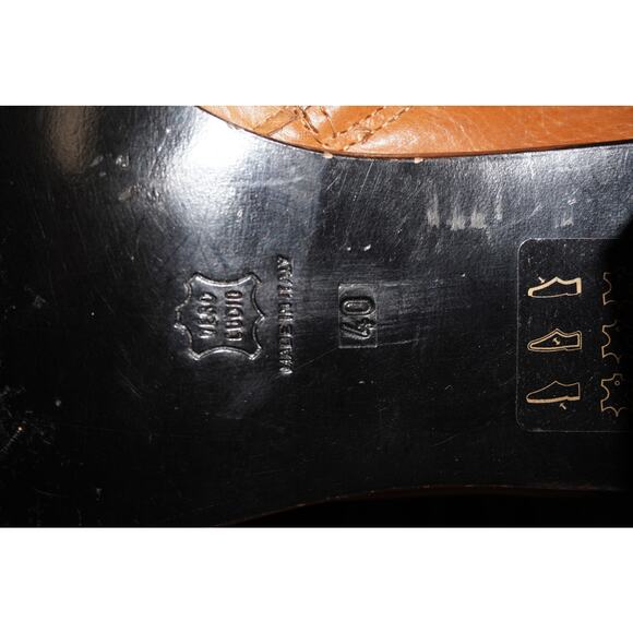 Spaziomoda Bologna Made in Italy Tan Leather Mid-Calf Boots Size 40 (US 9.5–10) - Picture 4 of 12